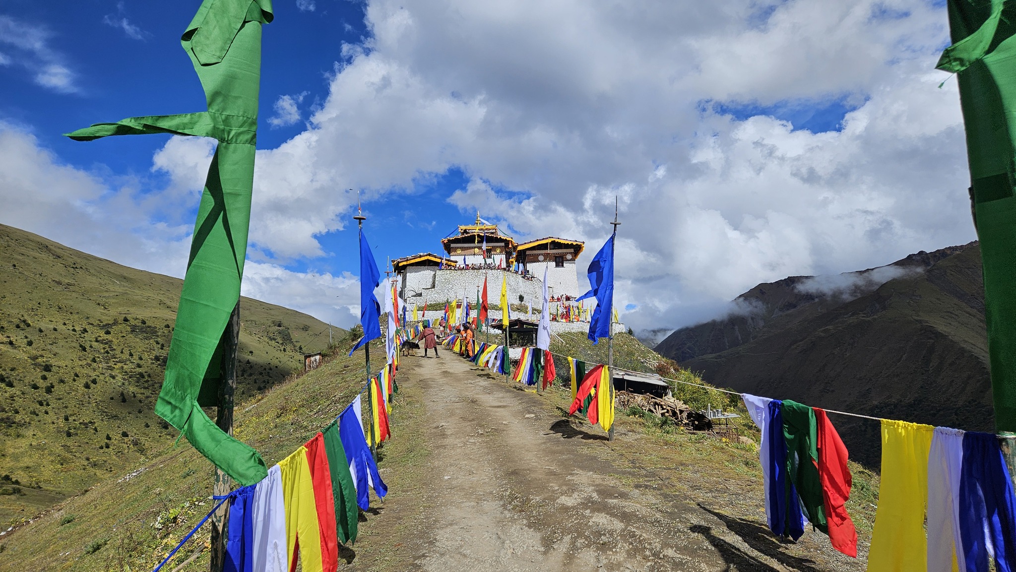 Stunning Lingzhi Dzong Bhutan