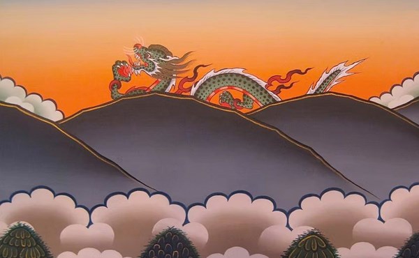 "Buddhas and Rockets"  Exhibition by Bhutanese thangka painter Lopen Phurba Namgay