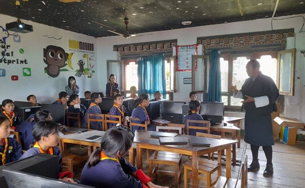 Royal Heritage Museum visits Bemji School